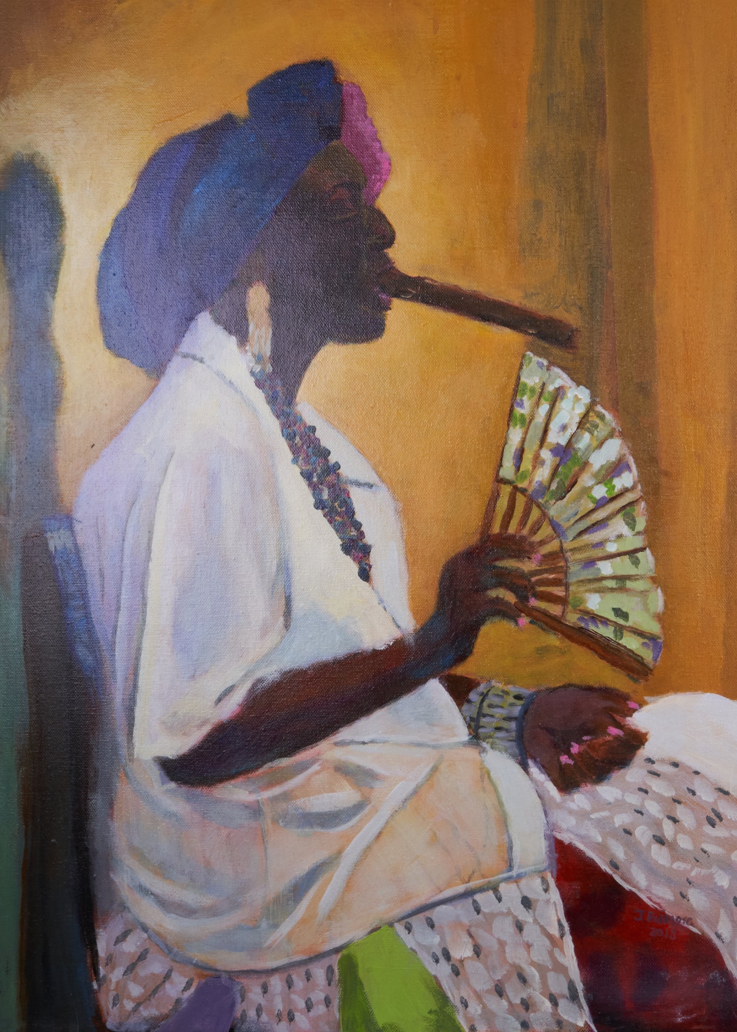 Cuban Women with Cigar